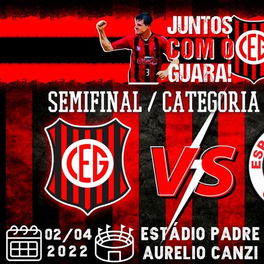 Sub 18 do Guarani disputa semifinal do Campeonato Regional