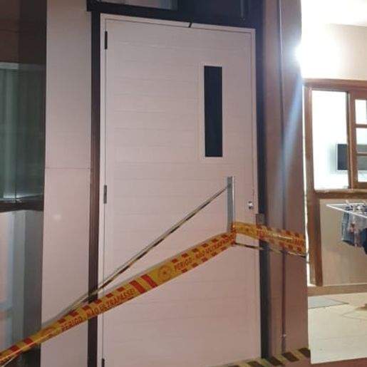 Morre criança de Mondaí que ficou prensada em elevador de prédio residencial