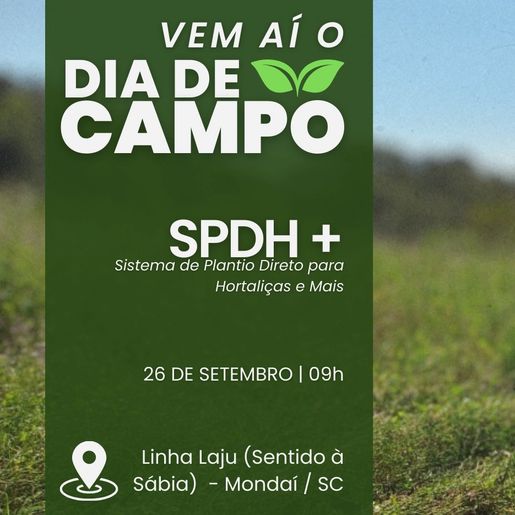 Sindicato de Mondaí realiza Dia de Campo sobre plantio direto de milho