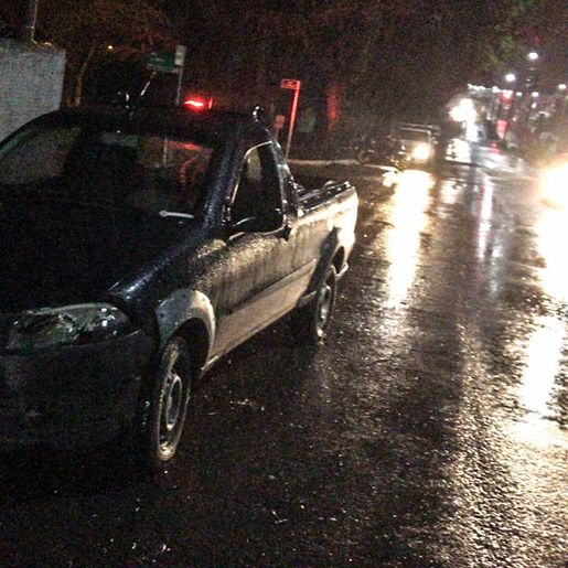 Após acidente, condutor foge do local em São Miguel do Oeste