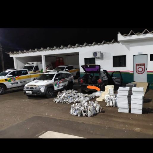 Polícia apreende mais de 400 garrafas de vinho na SC-305