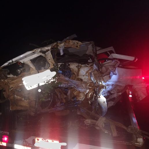 Acidente no interior de Palma Sola deixa três mortos e dois feridos