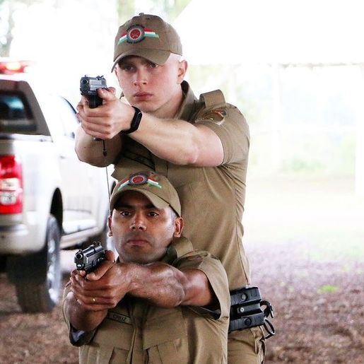 Curso de Radiopatrulha inicia em São Miguel do Oeste; fotos