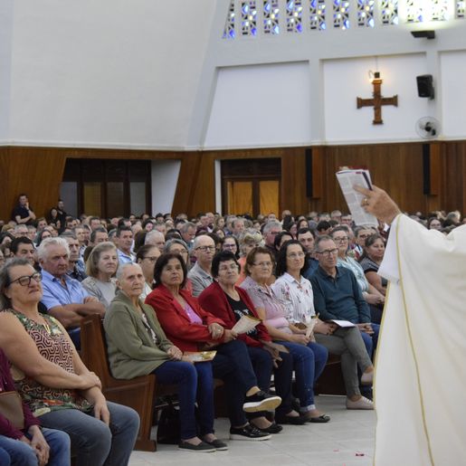 Celebração do dia do padroeiro tem presença do Bispo Dom Odelir