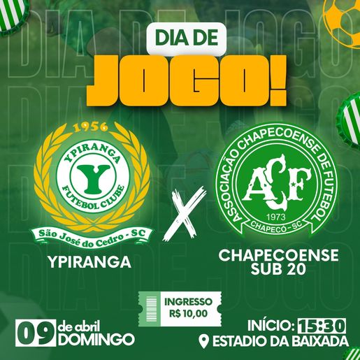 OUÇA: Ypiranga recebe equipe Sub-20 da Chape neste domingo