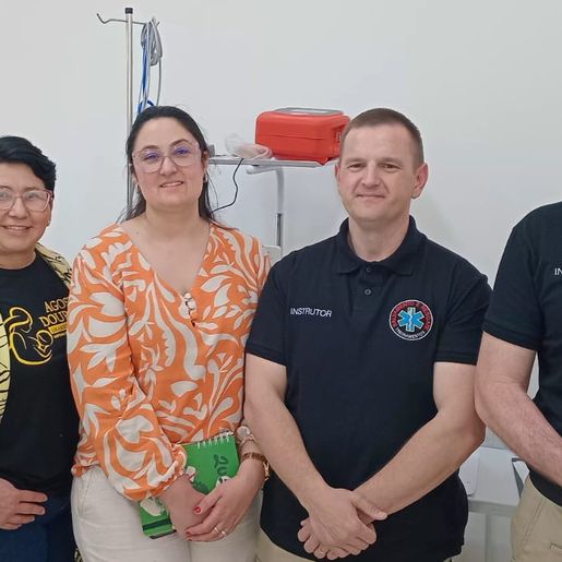 Profissionais de saúde de Campo Erê recebem capacitação prática em urgência e emergência