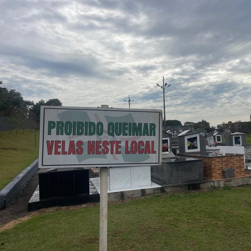 Secretaria pede manutenção de túmulos para evitar criadouros da dengue em São Miguel do Oeste