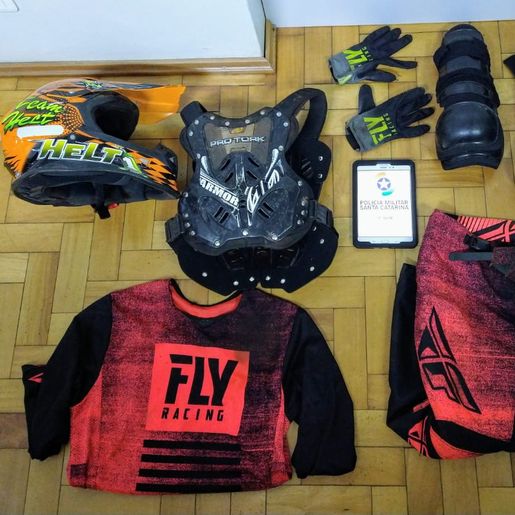 Homem é preso com objetos furtados em São Miguel do Oeste