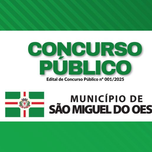 Município de SMO abre concurso público com vagas de nível médio e superior