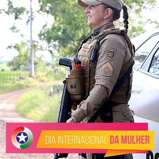 Semana da Mulher: conheça a história da cabo Cristiane