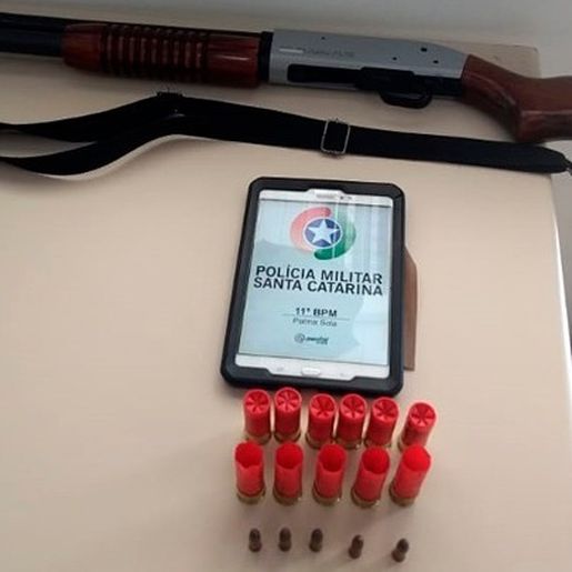 Homem é preso por disparo de arma de fogo em Palma Sola