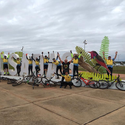Clube do Pedal SMO viaja mais de 330 km de bicicleta até Posadas, na Argentina