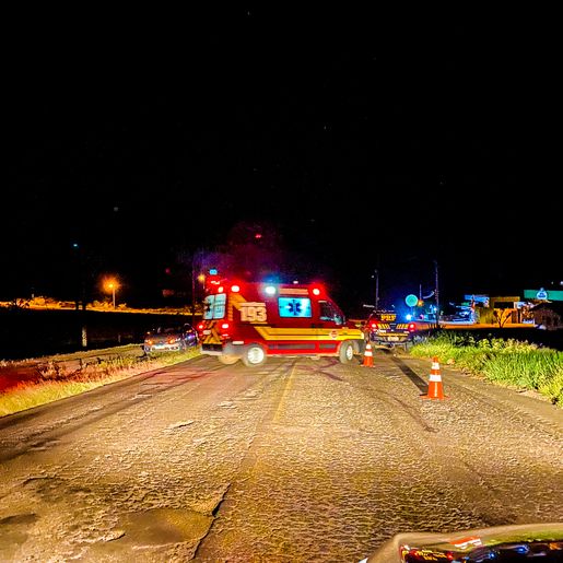 Atropelamento de cachorro deixa motociclista ferido em Guaraciaba