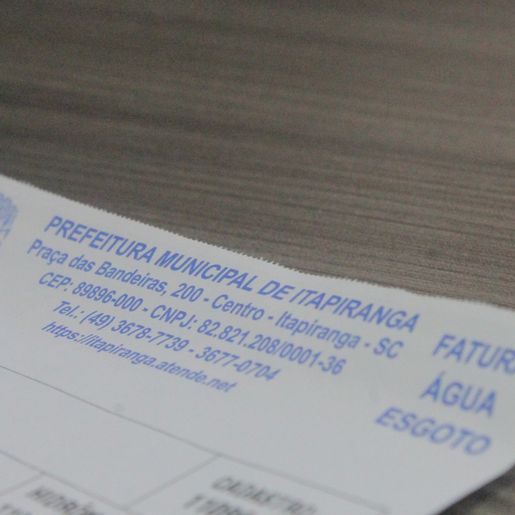Consumidores atrasam faturas de água de forma recorrente em Itapiranga