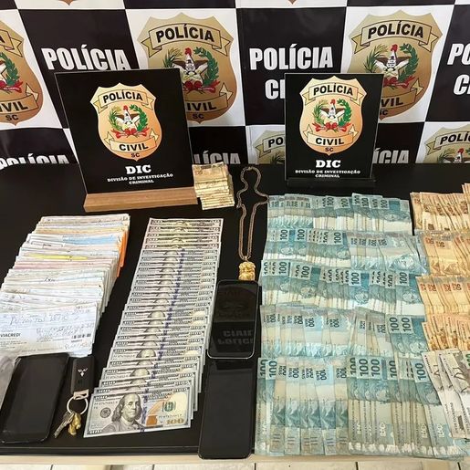 Família suspeita de lucrar R$ 15 milhões no comando de jogo do bicho em SC é alvo de operação