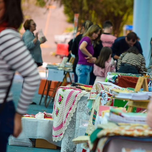 Associação de Artesanato realiza feira da Primavera em São Miguel do Oeste