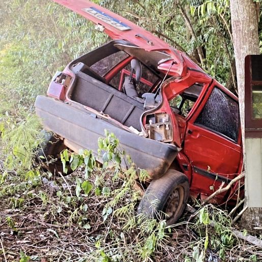 Família autoriza doação de órgãos de condutor vítima de acidente na SC 163