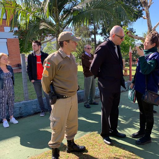 Juiz eleitoral realiza visita de rotina em locais de votação