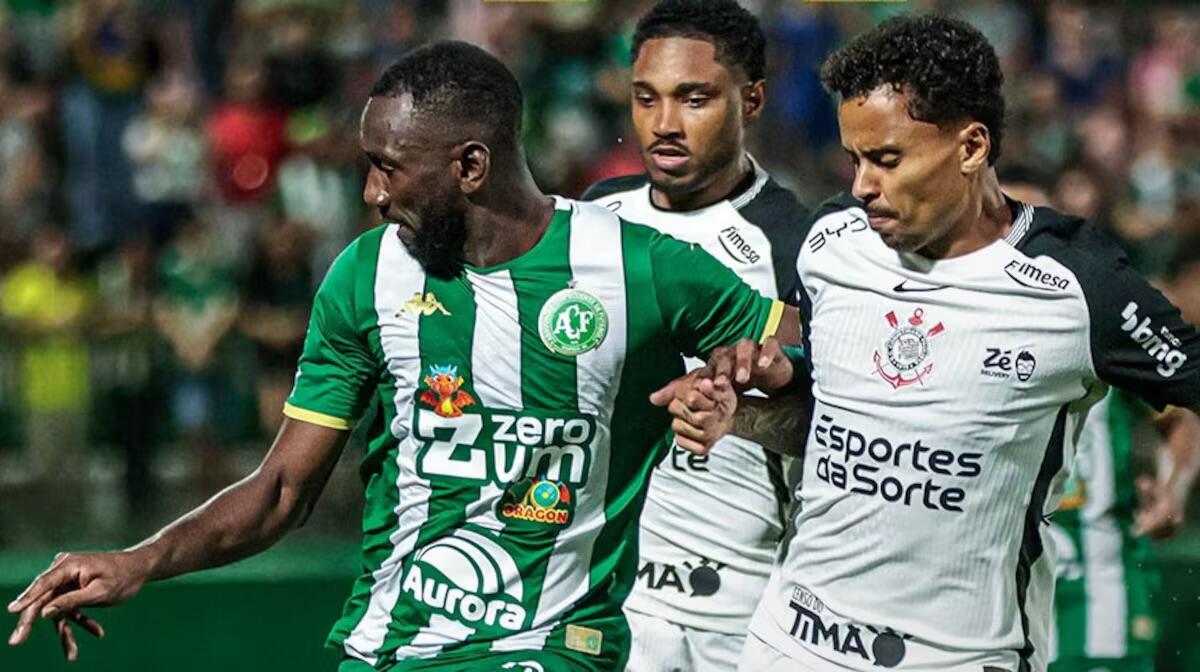 Chapecoense vence Corinthians de virada e conquista vitória na Neo Química Arena