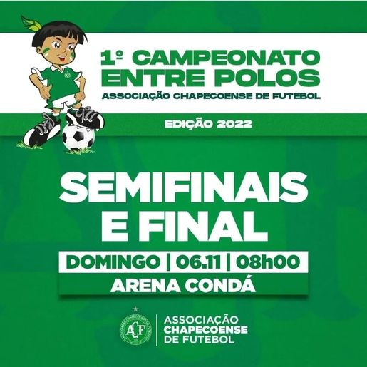 Escola da Chape de São Miguel do Oeste disputa finais na Arena Condá