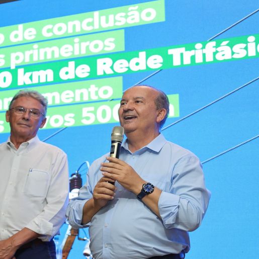 Governo do Estado anuncia mais 500 km de rede trifásica para o meio rural