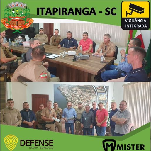 Itapiranga vai ampliar monitoramento na cidade com novo sistema de câmeras