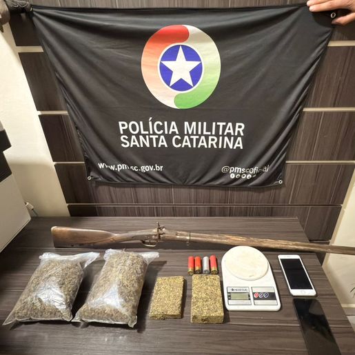 Homem que danificou carros com facão em São Miguel do Oeste é preso em Iraceminha