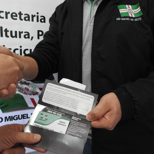 Secretaria alerta 200 agricultores que ainda não retiraram o Bônus Agrícola em SMO