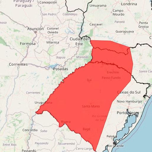 SC tem alertas de onda de calor com máximas de 40°C e risco de tempestades com granizo
