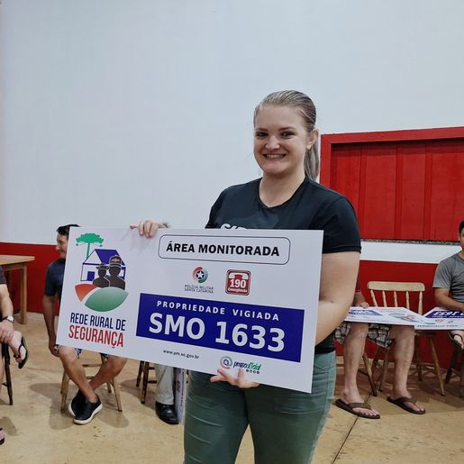 PM implanta a primeira Rede Rural de Segurança em SMO