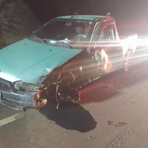 Colisão entre caminhão e veículo na SC-160 em Campo Erê deixa um ferido