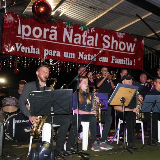 Iporã Natal Show termina nesta quinta-feira com sorteio de prêmios e atrações culturais
