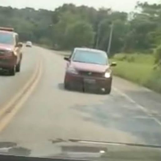 Motorista dirige por quase 2 quilômetros em marcha ré e é presa com cocaína em SC