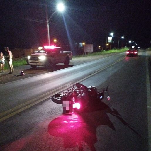 Adolescente sem habilitação causa acidente após fuga da polícia em Descanso