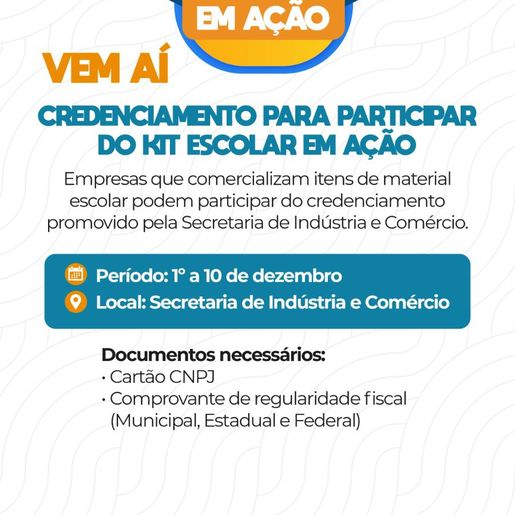 Guaraciaba lança programa de kits escolares que vai beneficiar 1.500 alunos