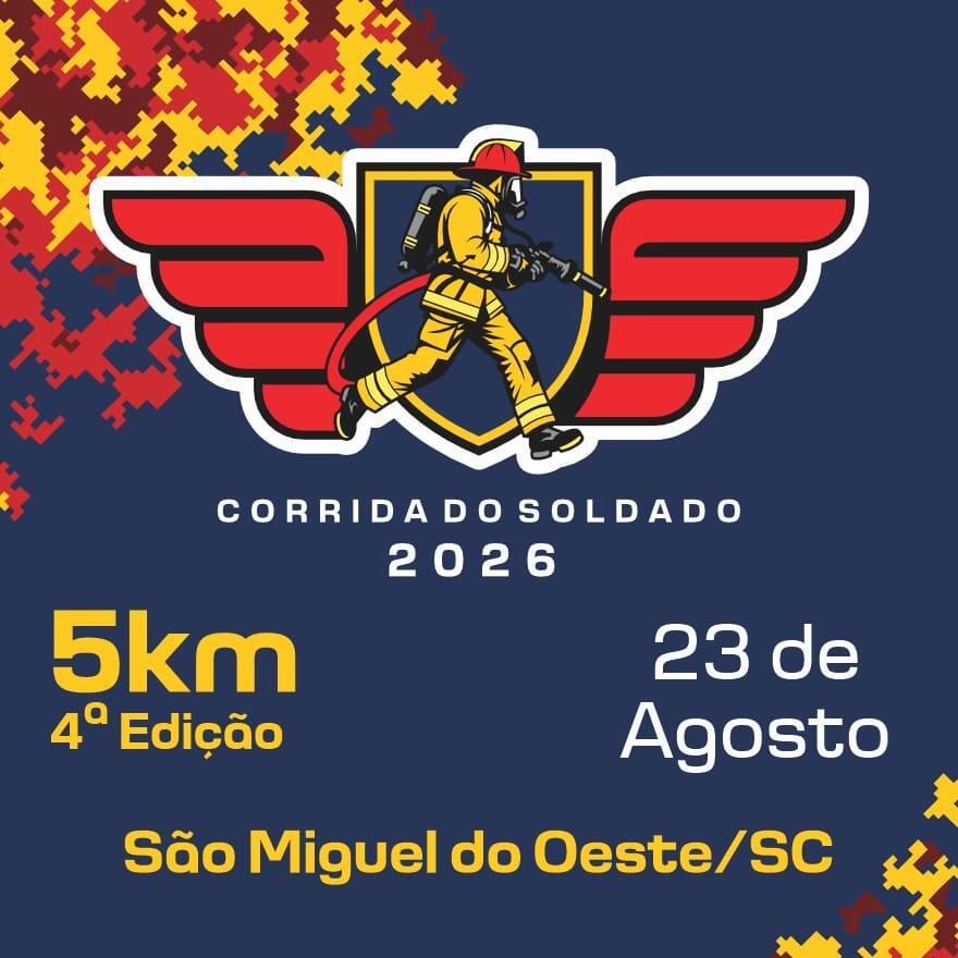 Com premiação de até R$ 800, Corrida do Soldado abre inscrições neste sábado em SMO