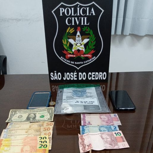 Polícia Civil apreende cocaína e prende casal suspeito de tráfico