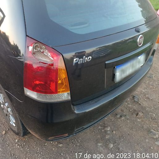 Colisão entre carro e moto deixa mulher ferida na SC 163, em São João do Oeste