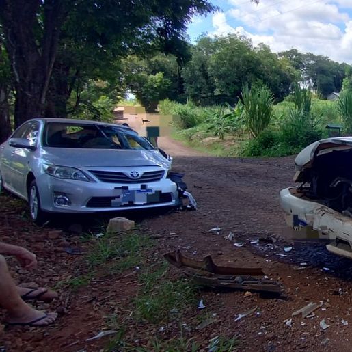 Colisão entre dois veículos deixa duas pessoas feridas no interior de Tunápolis