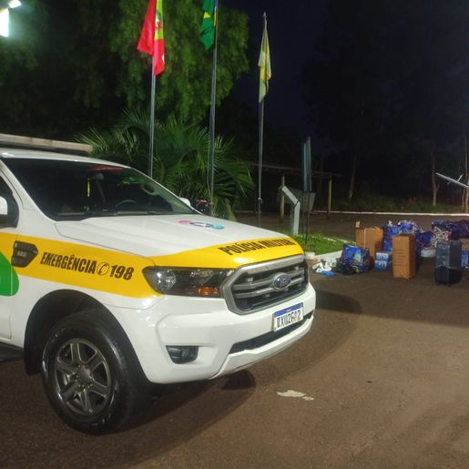 Polícia Militar Rodoviária apreende mercadorias de descaminho