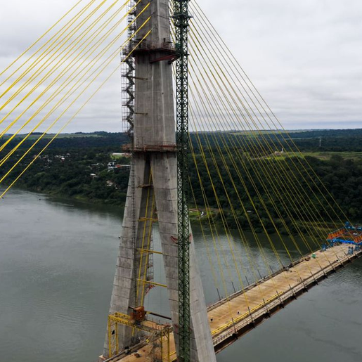 Segunda ponte que liga Brasil ao Paraguai deve ser concluída em novembro