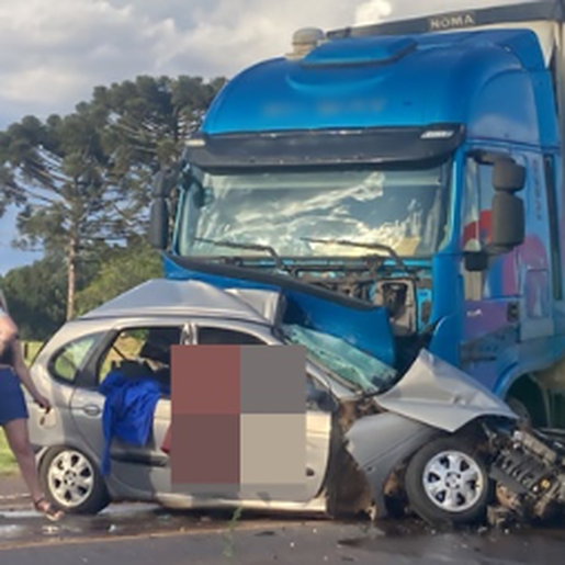 Família morre em acidente na SC-157