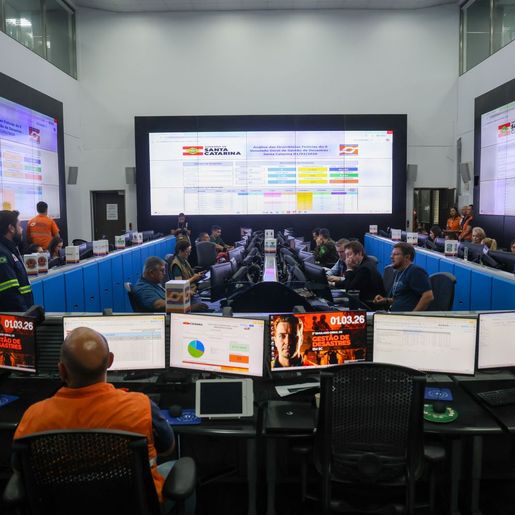 SC realiza maior simulado de desastres do Brasil com participação de 294 municípios