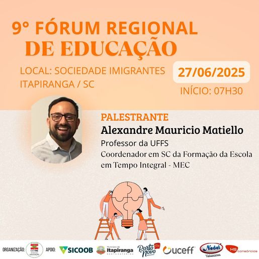Itapiranga promove Fórum Regional da Educação