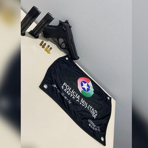 Homem é preso por violência doméstica e porte ilegal de arma em Barra Bonita