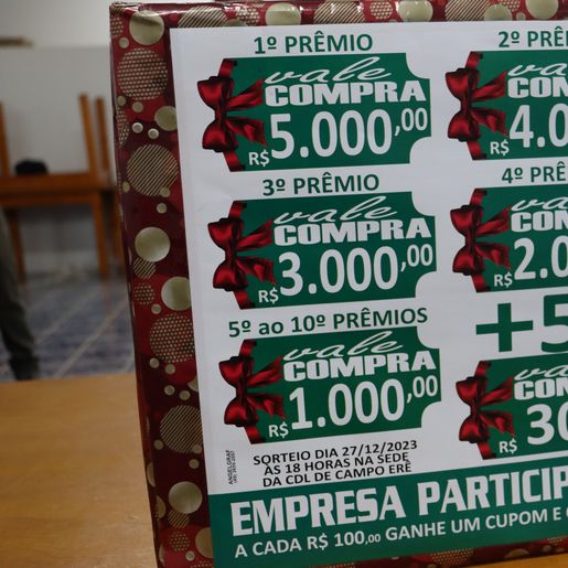 Acice/Cdl realiza sorteio da Campanha Festival de Prêmios 2023