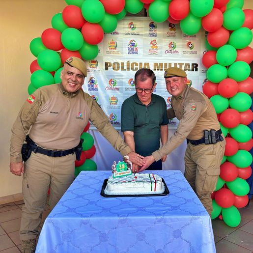 11º BPM/Fron completa 34 anos em São Miguel do Oeste