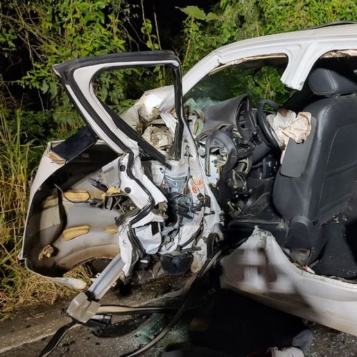 Homem morre em acidente grave na BR-282 em Descanso