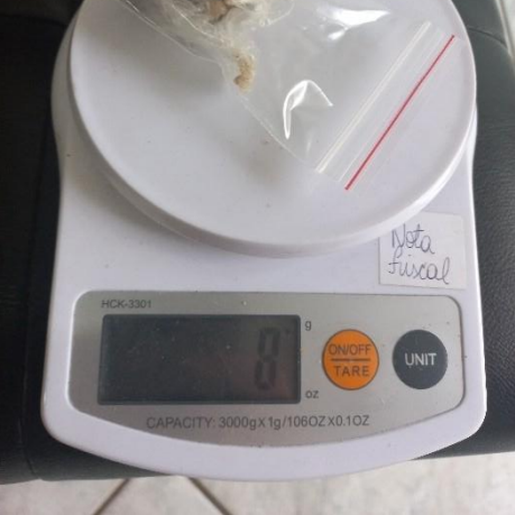 PM encontra maconha com jovem durante abordagem em São Lourenço do Oeste