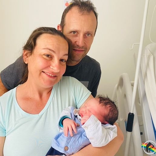 Primeiro nascimento de 2023 no Hospital de Itapiranga é de um menino